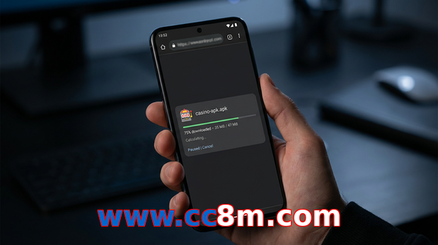 Main screen of Www.cc8m.com apk page for PK players