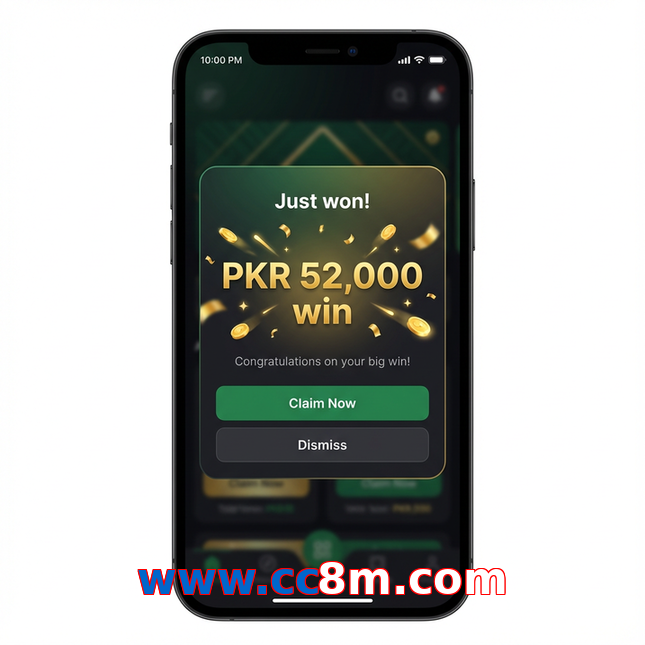 Main screen of Www.cc8m.com win page for PK players